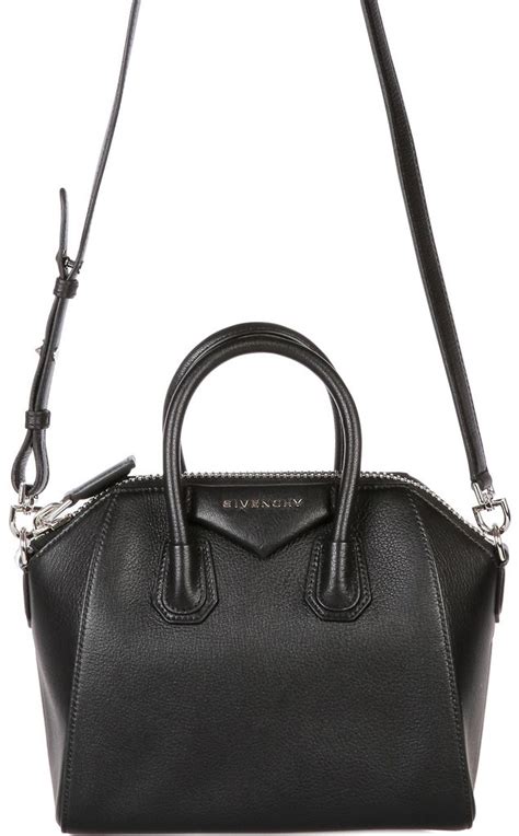 givenchy mini antigona black grained|Givenchy antigona small price.